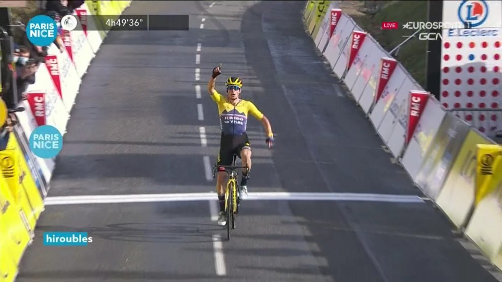 Roglic cuarta etapa Paris Niza 2021
