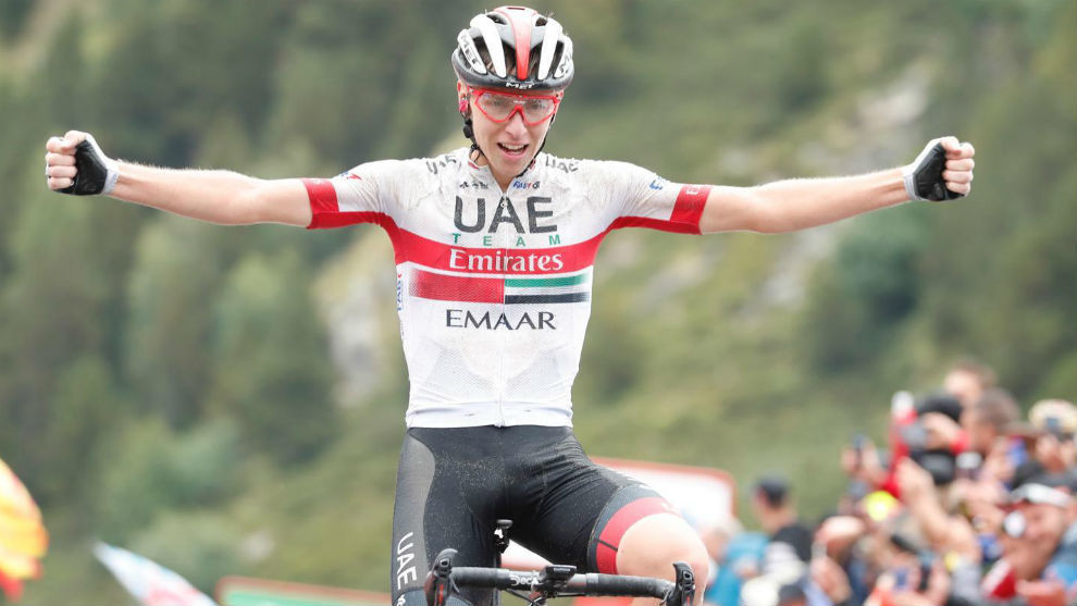 Pogacar vuelta País Vasco tercera etapa 2021