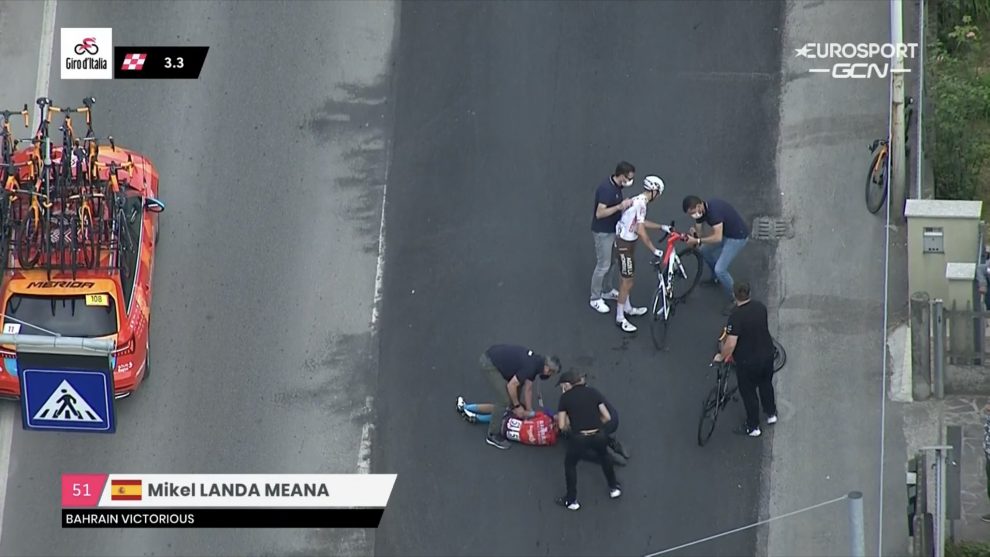 Landa retiro Giro Italia 2021