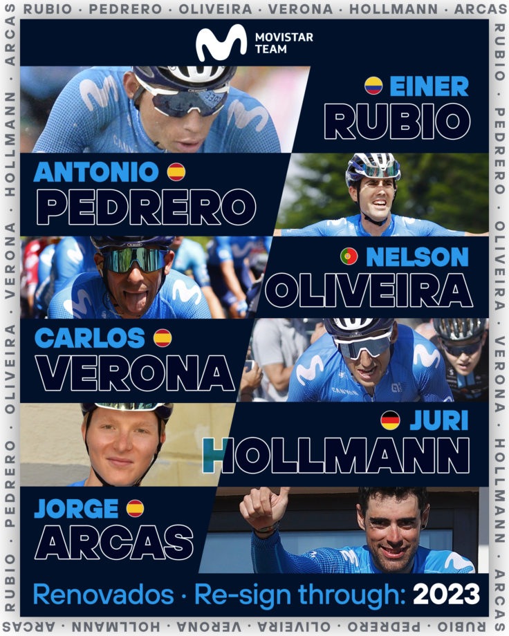 Renovaciones Movistar Team 2023
