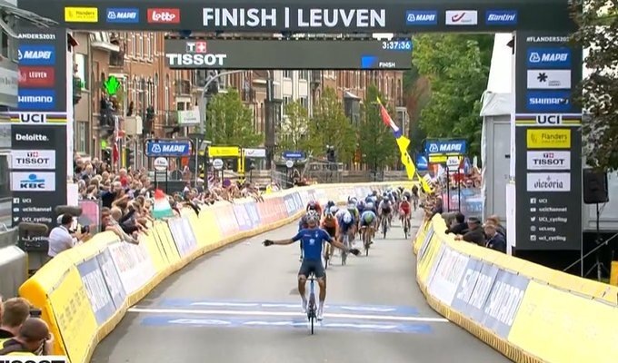Baroncini campeón mundo Sub 23