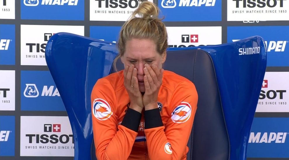 Van Dijk campeona mundo contrarreloj
