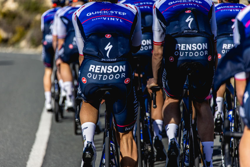 Ciclistas Quick Step Tour Francia 2022
