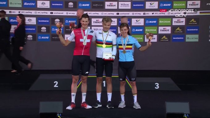 Foss campeón mundial contrarreloj