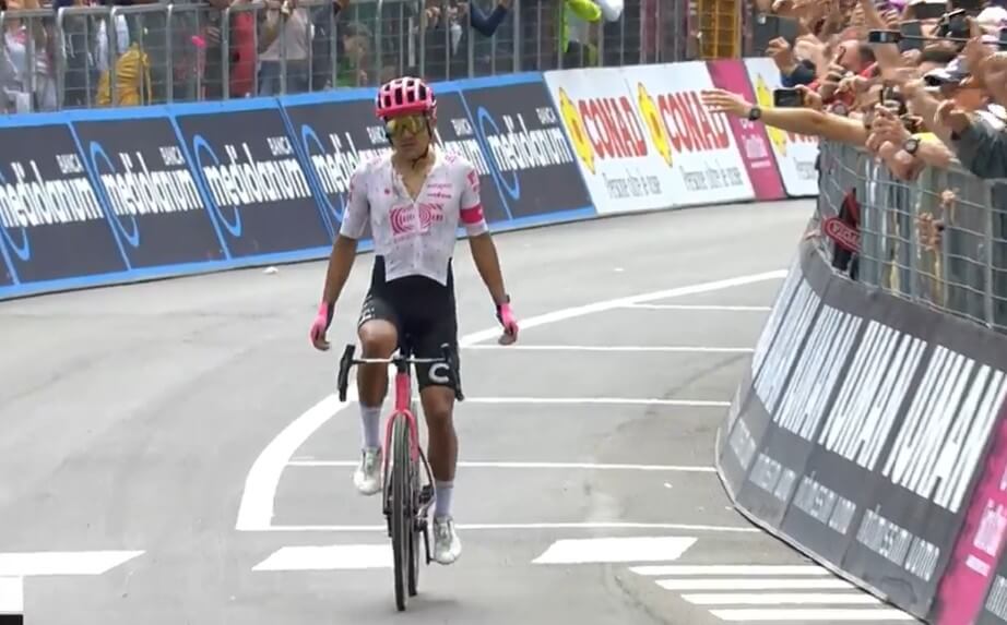 carapaz valiente recortar segundos