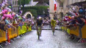 van aert dejó pogacar