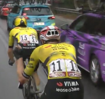 caida vingegaard vuelta españa