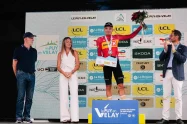 Anthon Charmig (Uno-X) consigue su segunda victoria profesional en la etapa más larga del Tour Auvergne-Rhone-Alpes