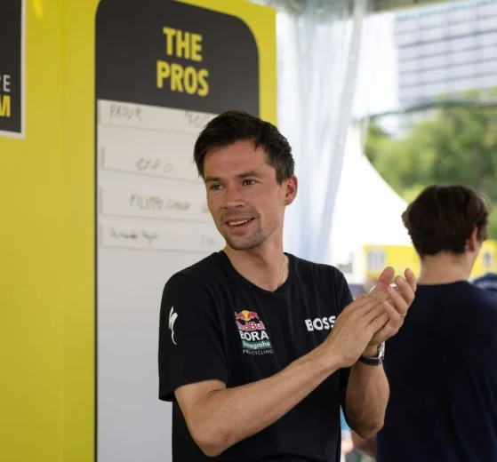 Primoz Roglic pasará por Burgos antes de La Vuelta a España 2026