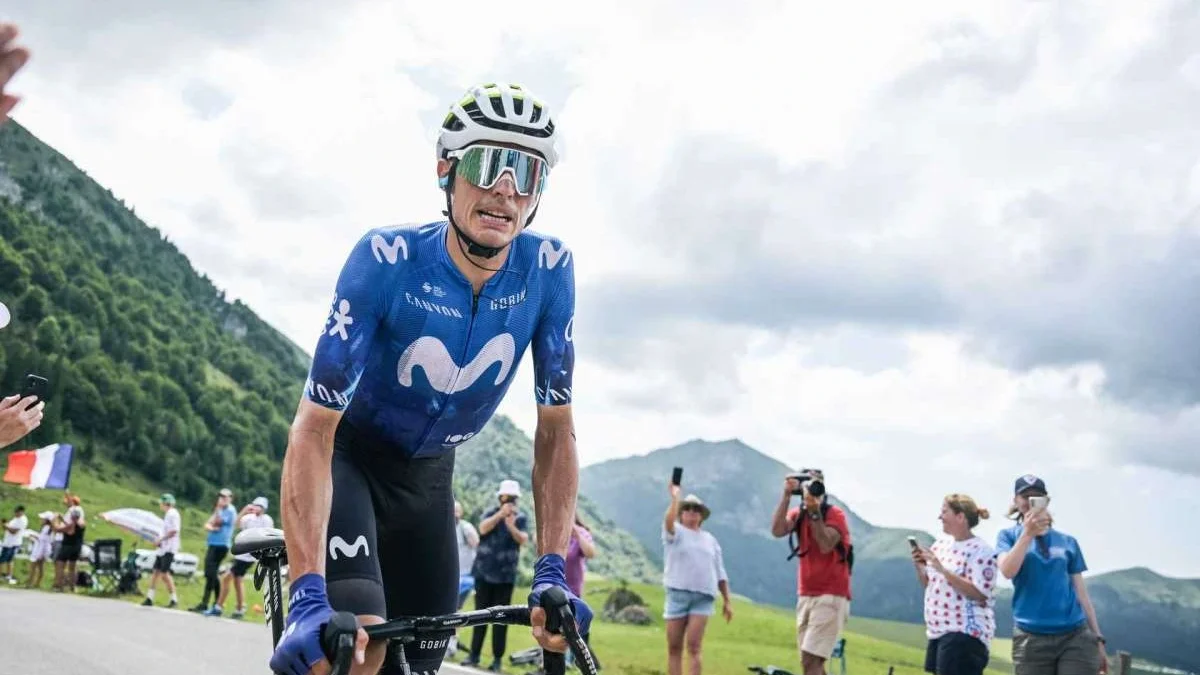 El buen estado de forma de Enric Mas durante la segunda etapa de la Vuelta a Burgos