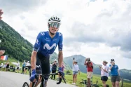 El buen estado de forma de Enric Mas durante la segunda etapa de la Vuelta a Burgos