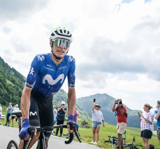 El buen estado de forma de Enric Mas durante la segunda etapa de la Vuelta a Burgos