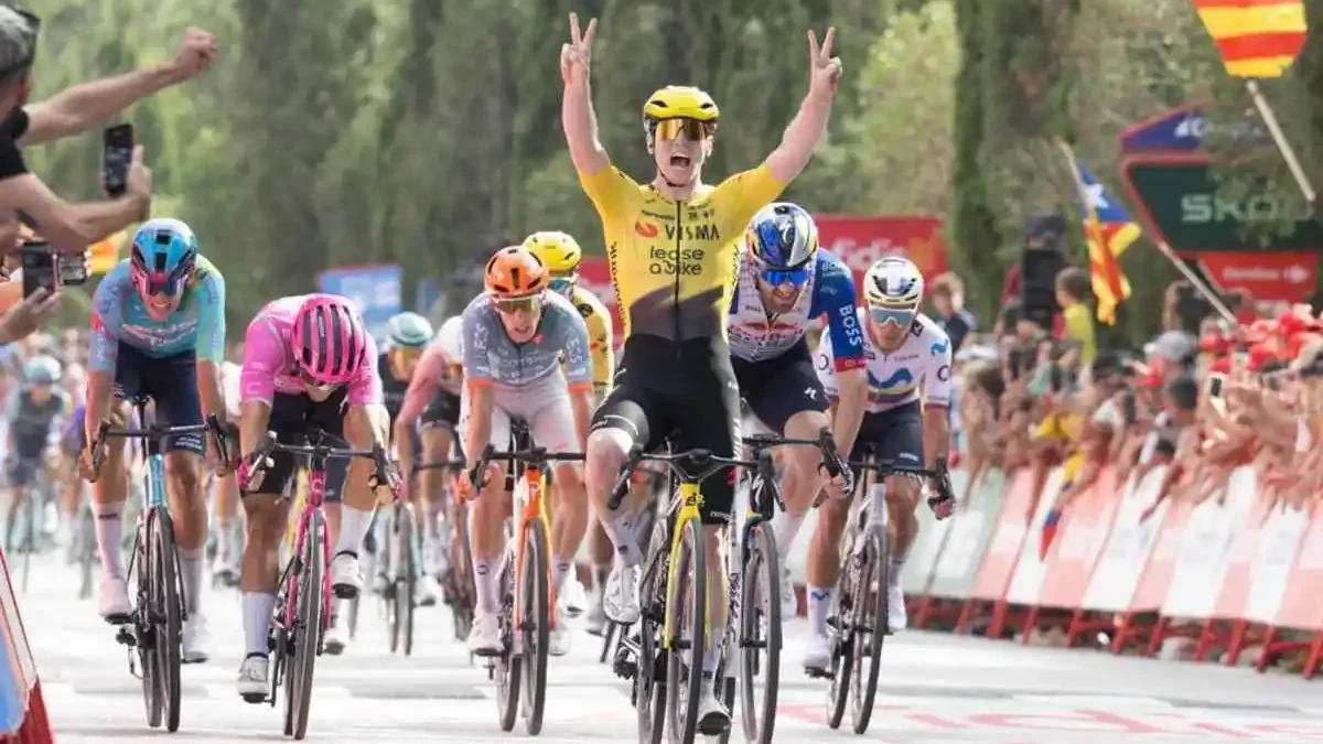 Matthew Brennan y Tadej Pogacar dominan La Vuelta con reparto de victorias