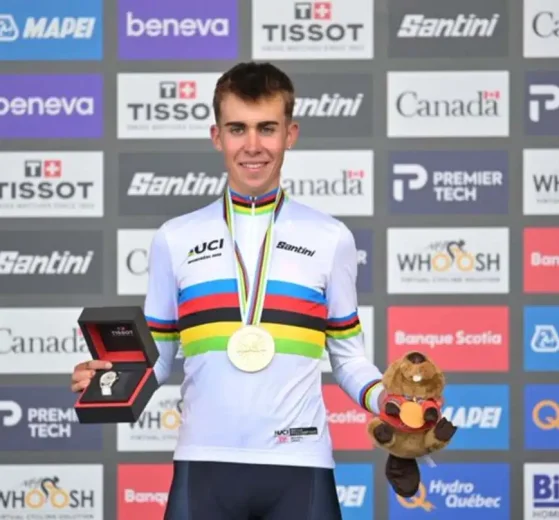 Benjamín Noval hace historia tras llevarse el oro en la categoría Junior del Campeonato del Mundo