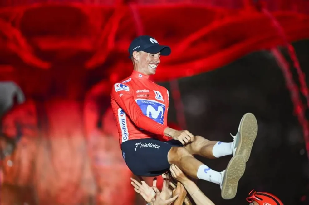 Enric Mas recoge el premio a toda su carrera deportiva De verdad, de corazón, muchas gracias