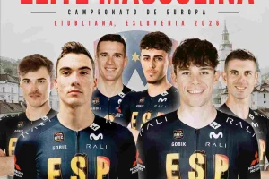 Juan Ayuso e Iván Romeo liderarán a España en el Europeo de Eslovenia