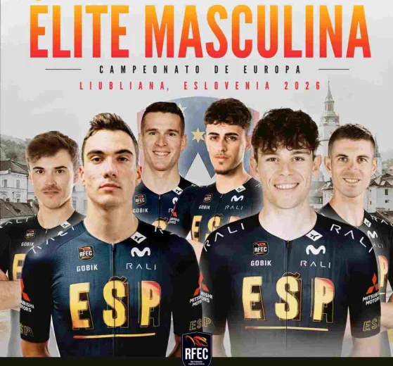 Juan Ayuso e Iván Romeo liderarán a España en el Europeo de Eslovenia