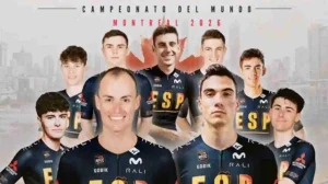 Juan Ayuso y Enric Mas lideran a la selección española en el Mundial de Montreal