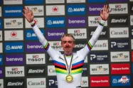 Brandon McNulty debuta como campeón del Mundo en el Giro d’ella Emilia