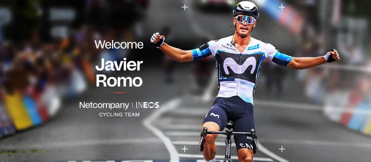 Javi Romo se une al Netcompany INEOS hasta 2028